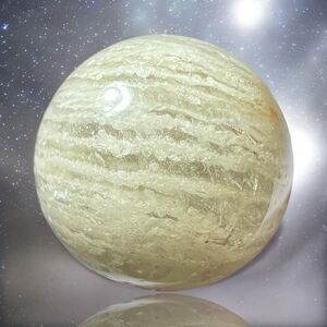 Thousand‎ Layer Quartz Lodolite Mini Sphere Marble Meditation Healing Stone